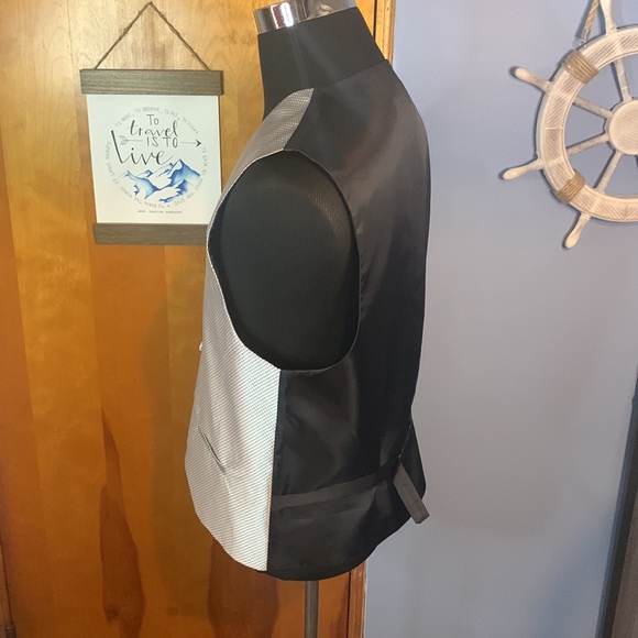 Grey Matter Concepts Button Up Tux Vest Medium - Picture 3 of 5